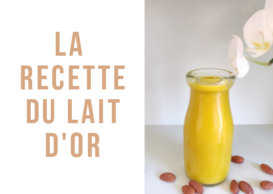 lait d'or recette traditionnelle facile faite maison golden milk