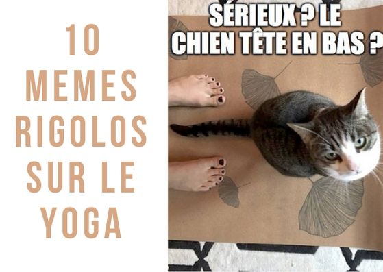 Longue journée? Faites une pause et amusez-vous avec ces memes rigolos de yoga.